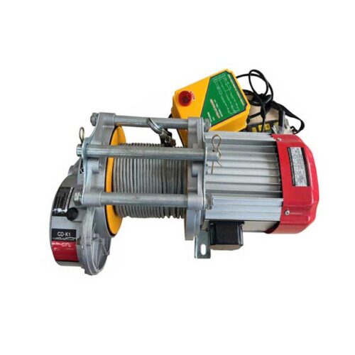 Tời điện CD- K1 vỏ nhôm có điều khiển từ xa 600-1200